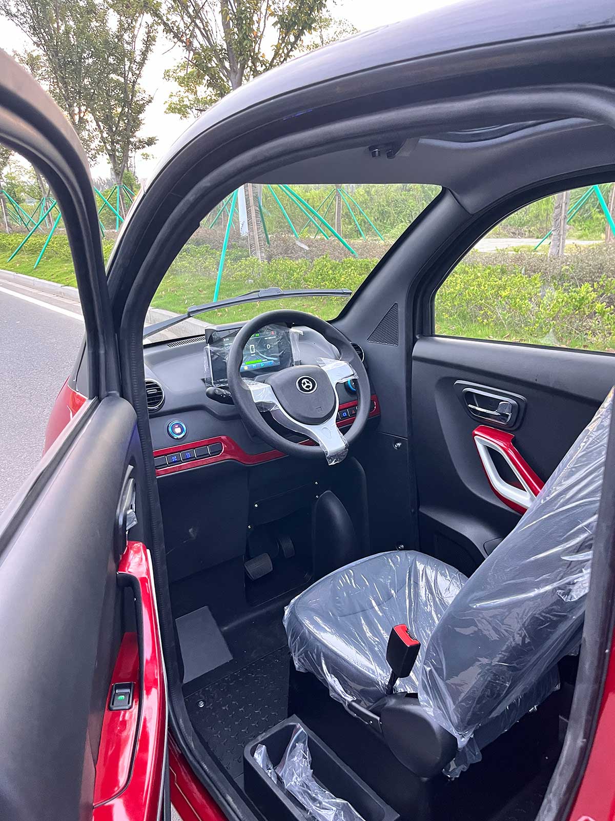 EccoStar 4-Wheeler LIO-Akku 60V52Ah Anthrazith-Grau Sitz vorne
